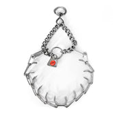Herm Sprenger prong collar swivel top view—secure leash control for training.