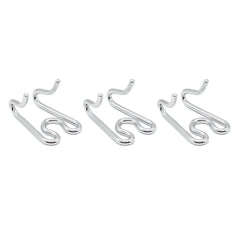 Herm Sprenger Ultra-Plus collar assembly demonstrates durable chrome-plated steel components.