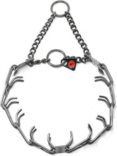 Herm Sprenger Ultra Plus closeup shows blunt prongs for safer, controlled training sessions.