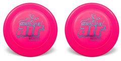 Hero Air 235 pink side view showing friendly grip for easy throwing