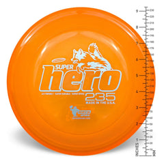 Hero Disc USA puncture-resistant closeup demonstrates durable plastic for hard-bite dogs.