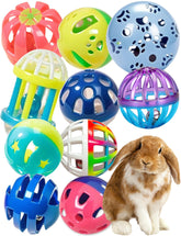 HEUHAI 10-pack rabbit toys indoor play set for lively exploration and exercise