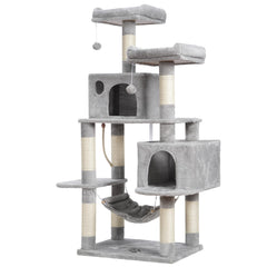 Hey-brother cat tree steps multilevel for climbing and exploration.
