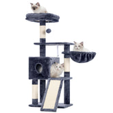 Hey-brother cat-tree top perch with plush padding for lounging