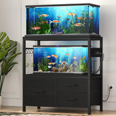 Heybly 20-29 gallon stand top view shows sturdy surface for main tank.