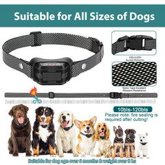 HGFLMR citronella bark collar adjustable strap for small to large dogs.
