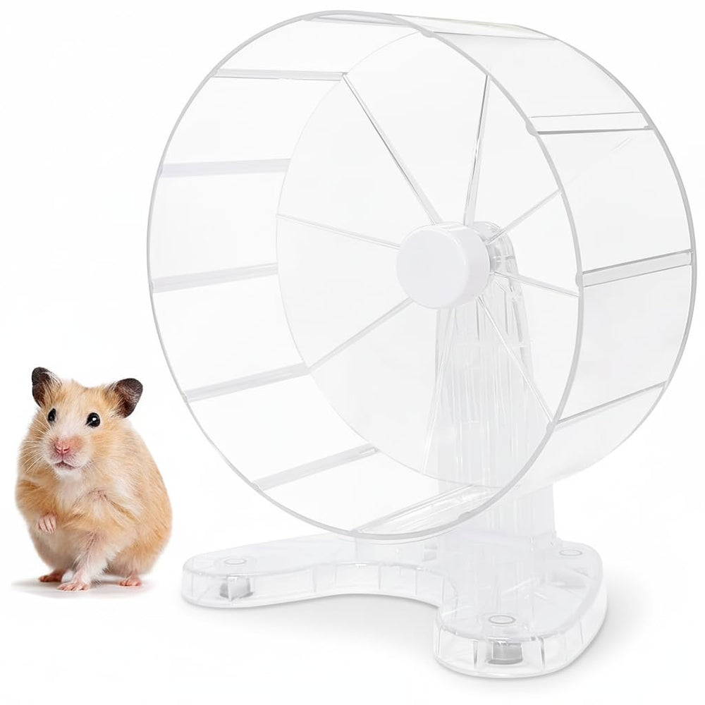 Hi-ERA 8.7-inch silent hamster wheel on stand for stable exercise