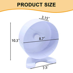 Hi-ERA 8.5-inch inner-diameter wheel provides ergonomic running space for healthy posture.