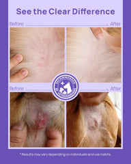 Closeup of HICC PET label showing HOCl benefits and safe use