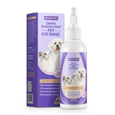 HICC PET dog eye drops bottle for daily eye cleansing and tear stain care.
