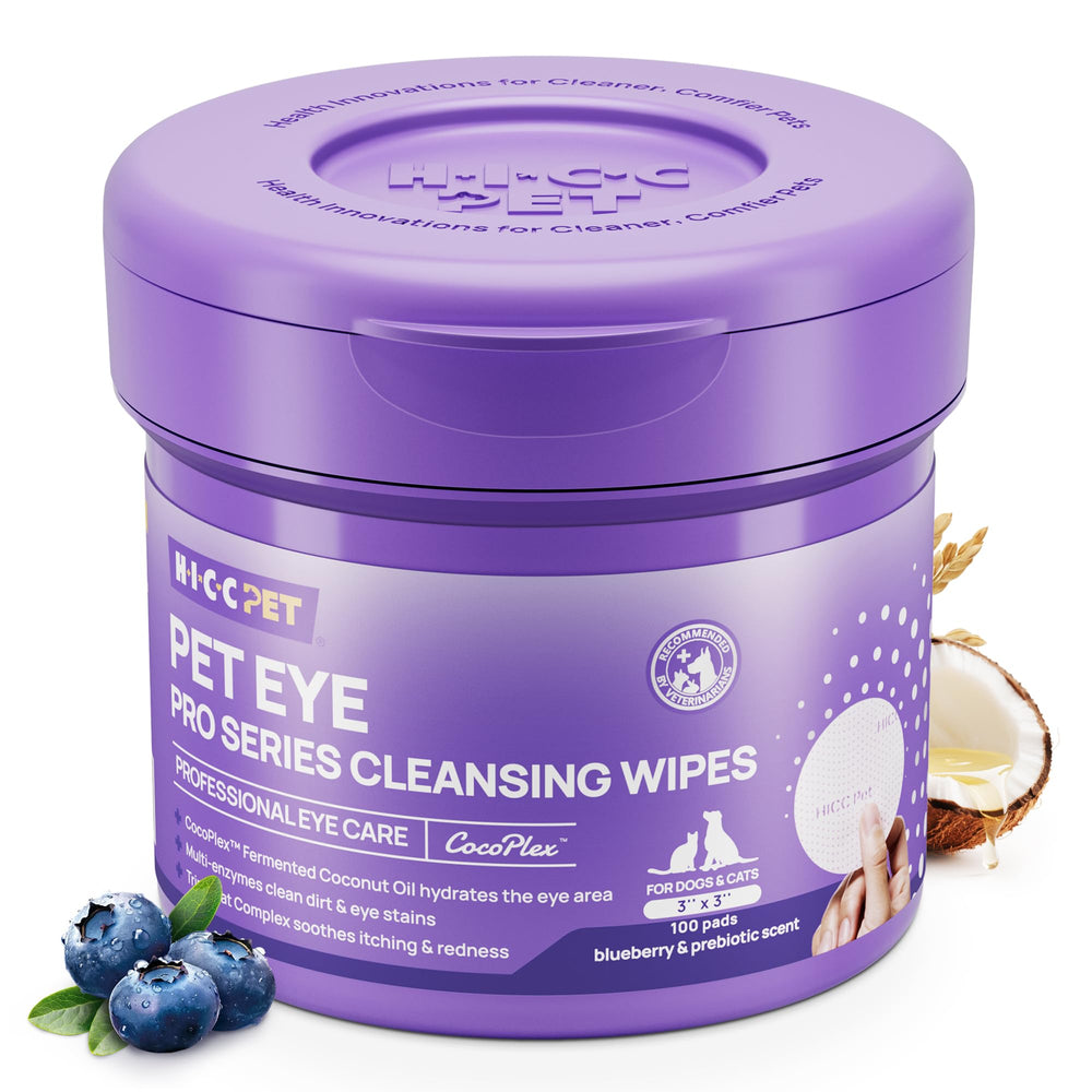 HICC PET Eyes Wipes Pro dual-enzyme dissolve discharge for cleaner eyes.
