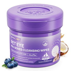 HICC PET Eyes Wipes Pro dual-enzyme dissolve discharge for cleaner eyes.