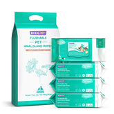 HICC PET Wipes packaging front emphasizes gentle, eco-friendly pet care.