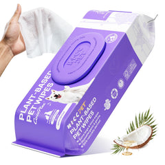 HICC PET Wipes packaging lid keeps wipes fresh for quick grooming