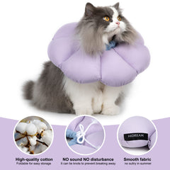 H HIDREAM adjustable-elastic collar for secure fit fits 6.5-10.5 inches