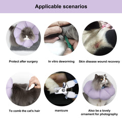 H HIDREAM cat cone supports nail trimming and grooming sessions safely