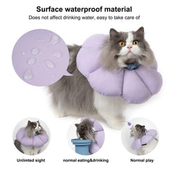 H HIDREAM soft waterproof cone keeps wounds dry while pets eat normally