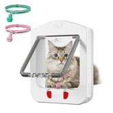 HIDROSIL cat door front view highlights compact frame for easy access