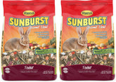 Higgins Sunburst Gourmet Rabbit Food 3 lb bag front view for premium nutrition.