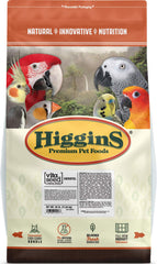 Higgins Vita Seed Cockatiel 25lb bag with nutrient-rich seed blend for picky eaters