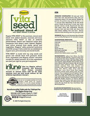 Higgins Vita Seed Natural Blend Parrot Food served in a dish for engaging meals.