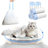 HIITYFF litter box liner pre-separated pack for quick cleanups