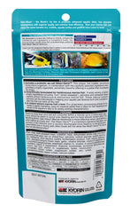 Hikari pellets bottle with label shows sinking formula for herbivores.