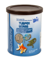 Hikari Bio-Pure tubifex cubes ready for quick, precise feeding.
