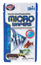 Hikari Micro Wafers package demonstrates compact storage and easy feeding.