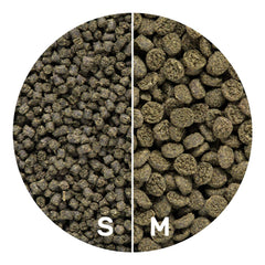 Hikari Seaweed Extreme formula supports growth and coloration in reef fish.