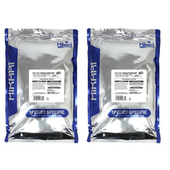 Hikari Sinking Cichlid Gold Pellets bags front highlight two-pack color-enhancing feed