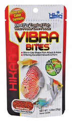 Hikari Vibra Bites packaging jar for easy feeding