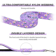 Hikiko padded neoprene grip leash traffic handle for quick control in crowds