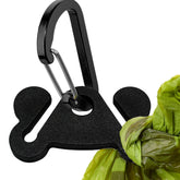 Hilihali dog poop bag holder front view shows compact, quick-access design for on-the-go needs.