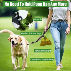 Hilihali hand-free walking holder shown with clip attached to leash.