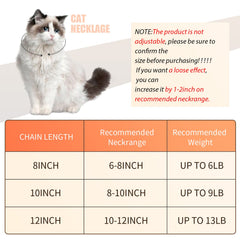 Hillban cat collar with paw charm and bell adds charm and safety cues