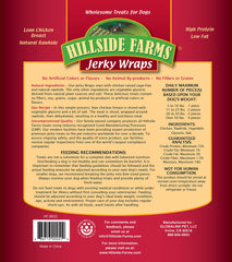 Hillside Farms dehydrated chicken wraps closeup showcases flavor-preserving processing