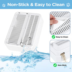 Himake rubber feet keep the ramp stable during use.