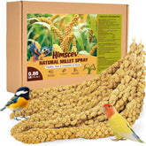 Himscev sun-dried spray millet 0.88lbs product shot highlights a natural bird treat for energy.