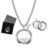 HINGTAI pet fur keepsake necklace assembly showcases a stylish memory holder.