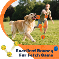 HIPPIH 3-inch ball fits small to medium dogs for training and play