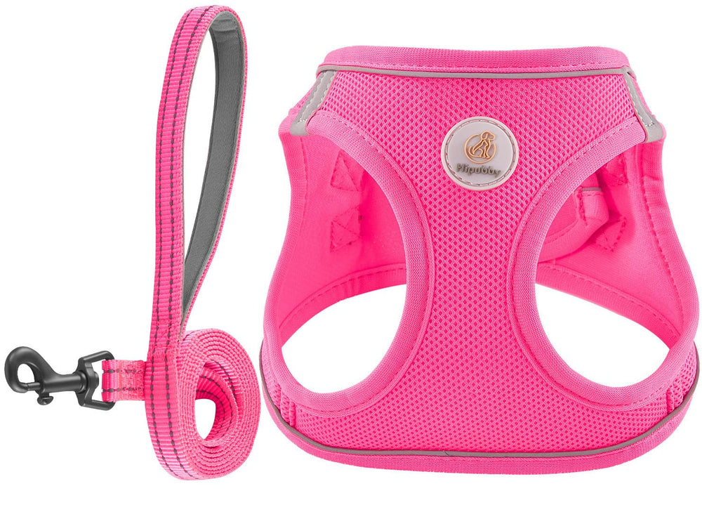 Hipubby dog harness breathable mesh for all-day comfort on walks