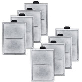 HiTauing PF-S 8-pack filter cotton for PF10 helps keep tank water clear