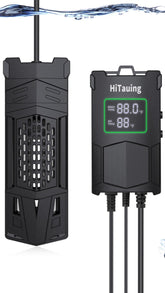 HiTauing calentador AP01 300W frontal, control preciso de temperatura para acuario