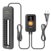 Hitop 1000W digital aquarium heater front view with external control for precise temps