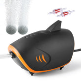 HITOP shark design aquarium air pump stylish centerpiece with steady aeration
