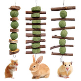 Hiwzitar bunny toys chew toy; satisfies natural gnawing during playful sessions.