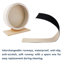 HJLSWXKQ reinforced wooden frame offers chew-resistance and durability for active pets.