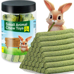 Hkkpet Timothy Hay Sticks packaging image shows a fresh canister for daily chews.
