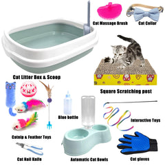Hlimior kitten starter kit litter scoop for quick waste cleanup